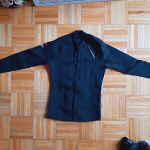 Wetsuit 2MM Neoprene Jacket Vest with long sleeves size Medium M